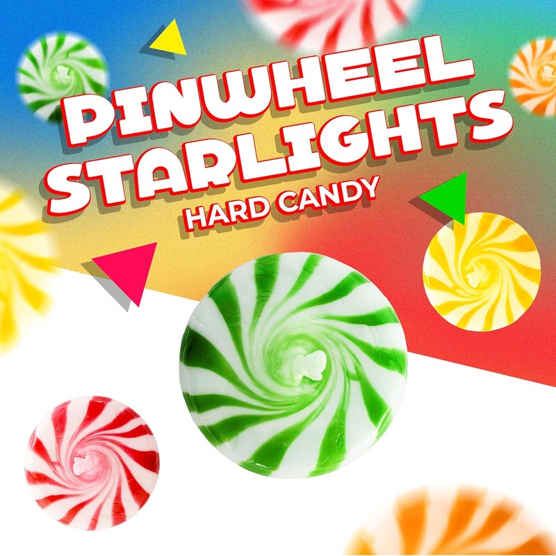 LAETAFOOD Pinwheel Starlights Hard Candy - Assorted Fruit Flavors - Image 3